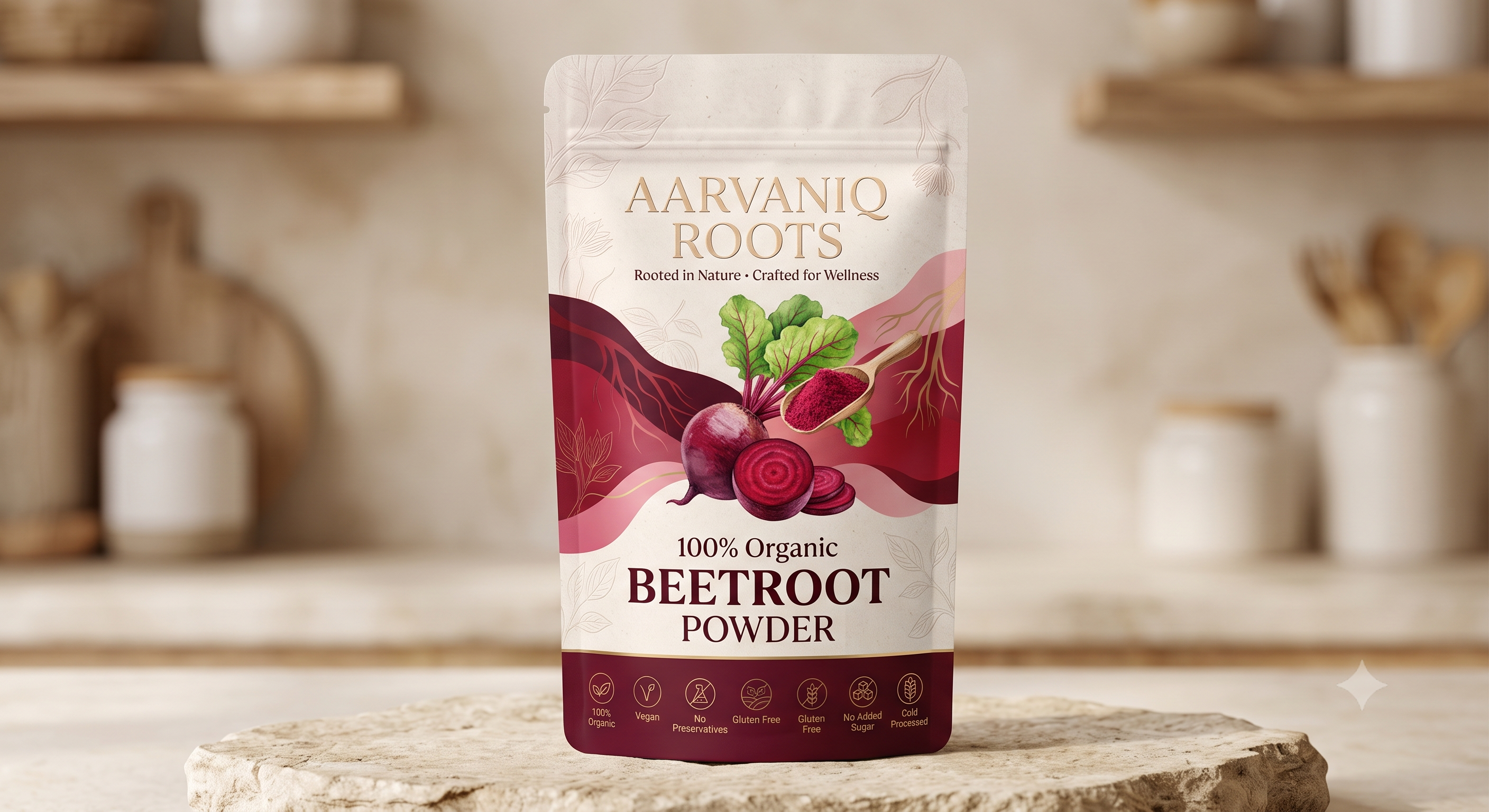Aarvaniq Roots Premium Energizing Beetroot Powder 2